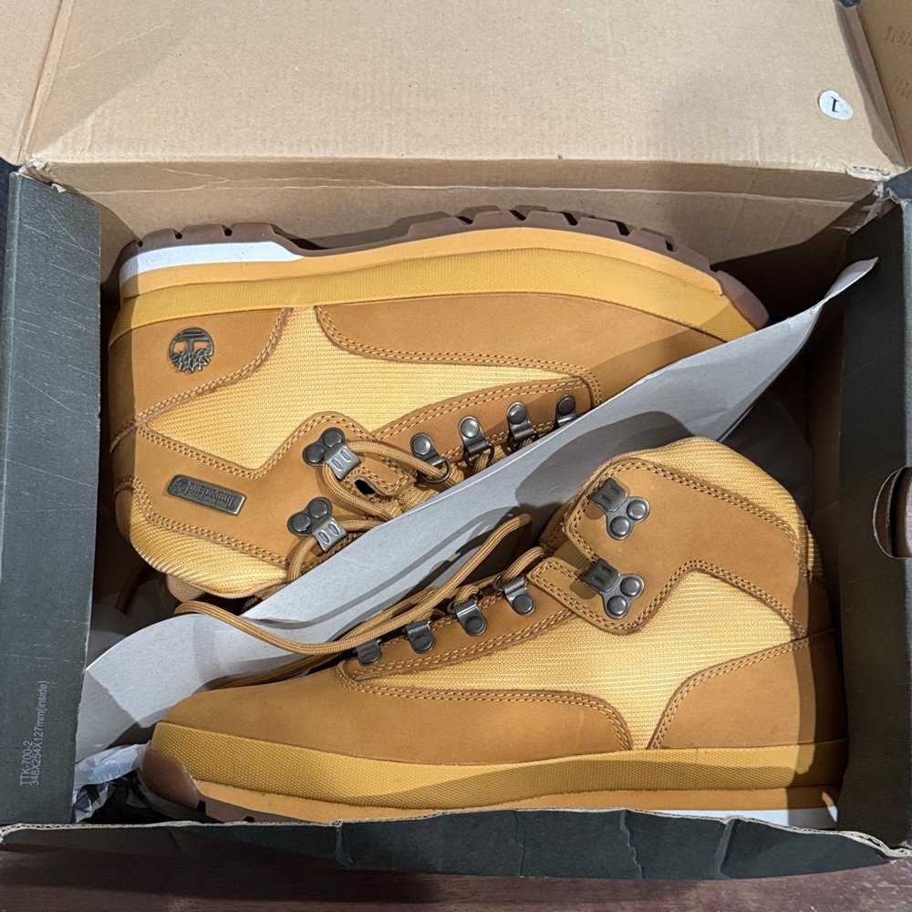 Men’s Timberland Euro Hiker Boots size 10